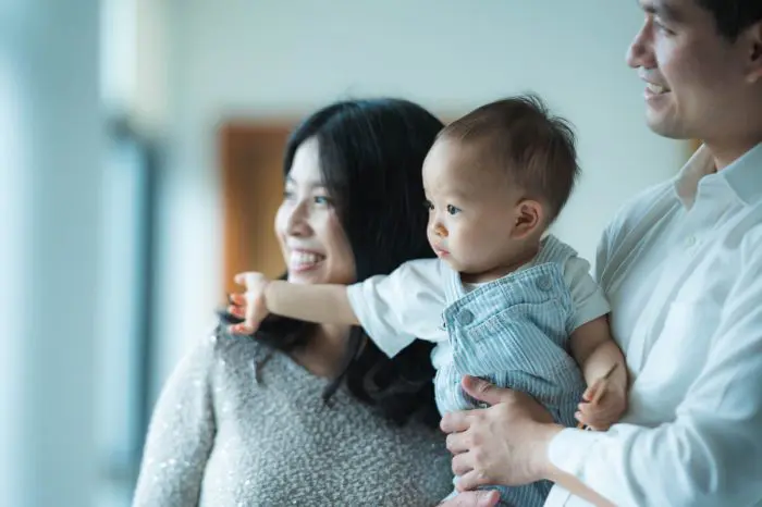 father day concept happy and smiling child