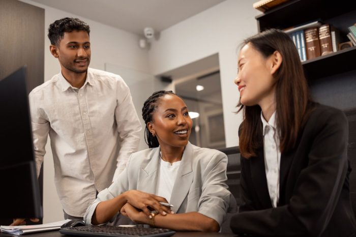 multiethnic colleagues