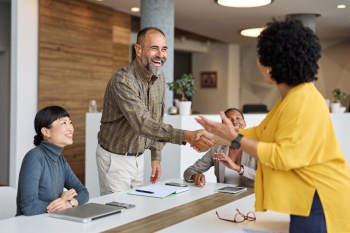 young business people in the office